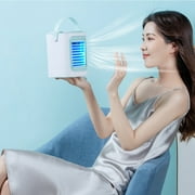 PGYONG Portable Cooler, Evaporative Cooler In 3 Speed, USB Personal Cooler with Humidifier for Home Office, Bedroom Make You Cool White